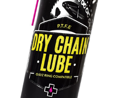 Lubrifiant chaîne MUC-OFF Dry PTFE Chain Lube - spray 400ml