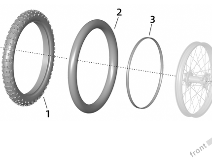 Roue avant SUR-RON Ultra Bee Enduro