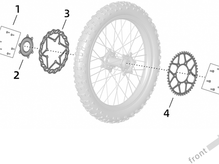 Ensemble roue arrière SUR-RON Ultra Bee Enduro