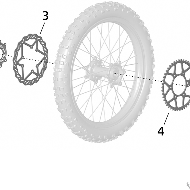 Ensemble roue arrière SUR-RON Ultra Bee Enduro