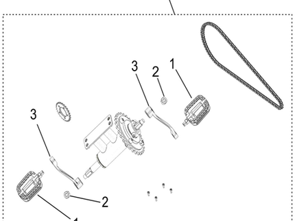 Option pédalier SUR-RON Light Bee Off Road X