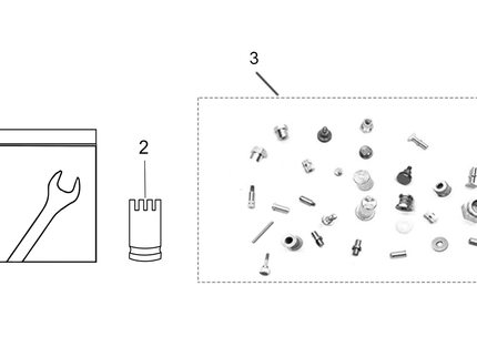 Outils / Kit pièces détachées SUR-RON Light Bee X Homologuée