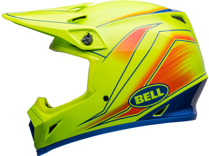 Casque BELL MX-9 Mips - Zone Gloss Retina Sear